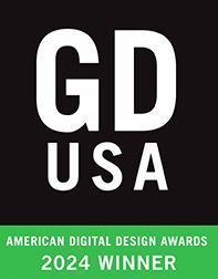 GD USA American Digital Design Awards 2024 Winner badge